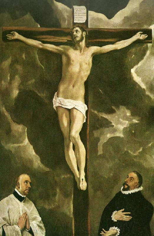 El Greco christ on the cross Spain oil painting art